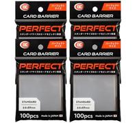 KMC Barriera per carte di credito, 100 pezzi, dimensioni perfette (set da 4)