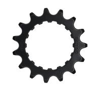 KMC Bosch 11/128", Pignone Anteriore Unisex-Adulto, Nero, 15T