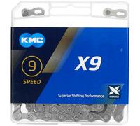 Catena kmc x9 73 9 velocita 114 maglie