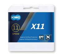 KMC Catena cambio X11 EPT velocità 11 Dimensioni 1/2x11/128 Maglie 118 Larghezza