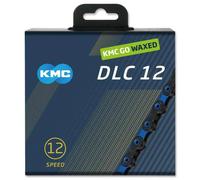Kmc Dlc12 Waxed 12s Chain Blu 126 Links / 12s Black / Blue