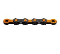 KMC Catena eBike DLC 12 WAXED 12V 126 Maglie Double X-Bridge Black Orange