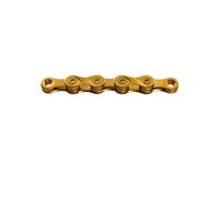 Kmc X9 Ti-n Road/mtb Chain Oro 114 Links Gold