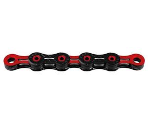 Kmc chain x10 sl dlc 116 collega 10s nero rosso