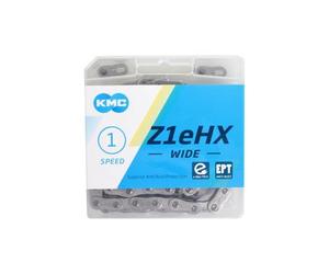 Kmc chaine de velo z1ehx 1 8 wide ept 112 maillons