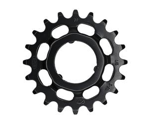 KMC Chainring, Bike RITZEL, 1/8”, for Shimano hub, 20 Teeth, Chromoly Black,