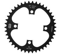 KMC Corona E Bike BCD 104mm con 42 Denti Nero