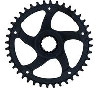 KMC - Corona Super Stretta Compatibile con Motori Bosch Gen 4 e-Bike - Spacerless - Montaggio Diretto - Nero, 40T | Chainline 52 mm