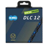 Kmc Dlc12 Waxed 12s Chain Blu 126 Links / 12s Black / Blue