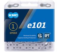 KMC E101 E Chain, Catena Unisex Adulto, Silver, 1/2" x 1/8"