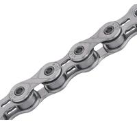 KMC e101 EPT catena per bicicletta elettrica a velocità singola cerata, argento