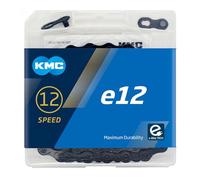 Kmc E12 E-bike Chain Nero 130 Links