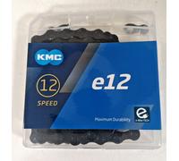 KMC E12 Nera BLACKTECH catena per e-bike biciclette elettriche ebike knc