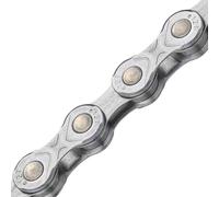 KMC e8 Turbo EPT catena per bici elettrica a 8 velocità, argento scuro, 122 maglie