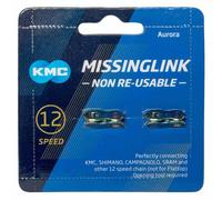 Kmc Maglia Della Catena 12nr Kmc04c12agnr00 2 Unità Aurora Green