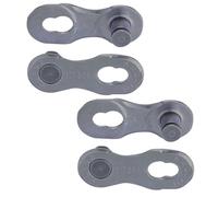 KMC Missing Links 12nr Silver, Unisex Adulto