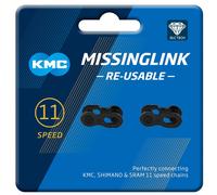 KMC MissingLink 11 R DLC Kettenschloss 1/2 × 11/128' Per catena a 11 fach mul