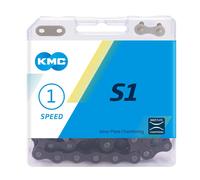 KMC S1 Wide Chain, Catena Unisex Adulto 1/2" x 1/8" Marrone
