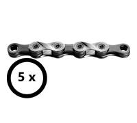 CADENA KMC X9 1/2x11/128 116 ESLAB.9V PLA/GR (25U)