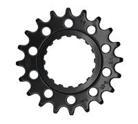 KMC Sprocket Front 20t Chromoly 1/8", Pigone Ateriore Unisex Adulto, Nero, 0,3 cm