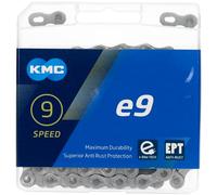 Kmc E9 Ept E-bike Chain Argento 136 Links Silver