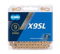 Catena kmc x9 sl ti n 114 maglie 9v gold