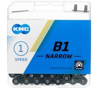 KMC Unisex's B1 Catena Stretta, Nero, 1/2" x3/32
