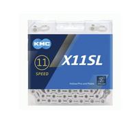 Catena kmc x11sl 118 collegamenti 11s argento