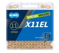KMC X11EL Ti-N Gold Waxed 118L chain
