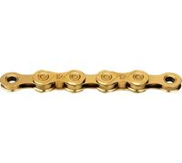 Kmc X12 Ti-n Waxed Chain Oro 126 Links / 12s Gold
