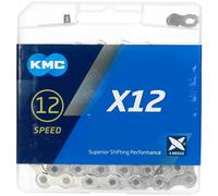 Catena KMC X-12 12V 126 maglie argento