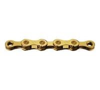 KMC X12 Ti-n Chain, Catena Unisex Adulto 1/2" x 11/128" Gold Single