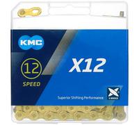 KMC X12 Ti-N Chain - 12-speed - gold taglia unica