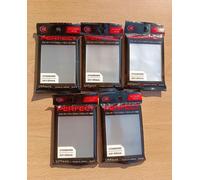 KMC x5 Perfect Fit 100 Slevees Standard Trasparenti Protezione Carte Pokémon Mtg