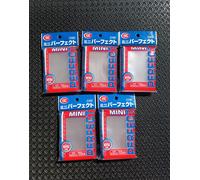KMC x5 Perfect Fit 100 Small Mini Slevees Trasparenti Protezione Carte Jap Yugi