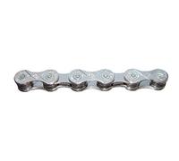 KMC X8 X 116L, Silver, X8-ARGENTO-116L Accessori per Bicicletta, Argento, 0.5 Inches X 0.09"
