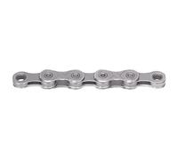 KMC XGlide EPT Catena a 9, 10 e 11 velocità, argento scuro, 126 maglie