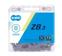 KMC Z8.3 Silver/Grey 7.3mm 114L cycle bike chain