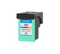 Kmcyinks 338 343 Cartucce di inchiostro Sostituzione per 338 343 Works with OfficeJet 6200 6210 7210 7310 Photosmart C3100 C3110 C3150 C3180 Stampanti(1C)