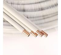 KME Tubo Rame Rivestito in PVC Espanso Smisol Più Da 25 Mt. Diametro 22x1