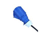 KMERATUZN 32A Blue Socket To 16A Type2 Plug Adapter Female Convert from 7KW To 3.5KW for Electric Vehicle Portable Charger