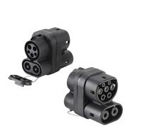 KMERATUZN EV Charger 4U DC 250KW CCS1 Fast Charger To CCS2 Car Combo AC Type2 To J1772 EV Charging Adapter Connector(CCS1 to CCS2 DC)