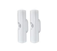 KMERATUZN Rechargeable Magnetic LED Night Light RGB Sunset Lamp Wireless Wall Lamp With Motion Sensor For Stair Cabinet Hallway Room Decor(2 Pieces,3 Color)