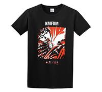 KMFDM Symbols Mens Casual Shirt Cotton Tops Clothing Black XL