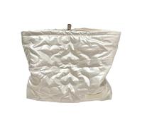 KMGDM Borsa per il trucco dolce borsa alla moda per ragazze donne borsa portaoggetti di grande capacità borsa da toilette impermeabile organizer per trucco, Beige Amore, 5x24x18cm, come da immagine