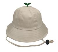 KMGDM Cappello da pescatore pieghevole per bambini, elegante, design unisex, colori multipli, perfetto per spiaggia, viaggi, uso quotidiano, in tessuto, Beige, Adult code