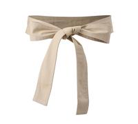 KMGDM Cintura regolabile per trench cappotti invernali capispalla classica nastro auto-legato fascia cintura in vita donna uomo giacca a vento cintura, Cachi albicocca, 163cm