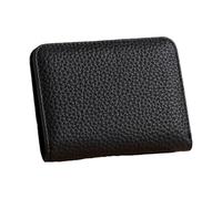 KMGDM Portafoglio da donna in pelle PU con blocco unico, compatto e corto, portamonete, tasca per il cambio per l'uso quotidiano e in viaggio, PK, 11.2x1.5x9cm, come da immagine