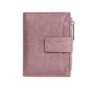 KMGDM Portafoglio da donna porta carte di credito portamonete elegante borsa alla moda borsa corta in pelle PU portafoglio per viaggi, PK, 12.7x10x2.5cm