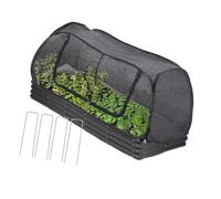 kmgfsd Constant Garden Protect con telaio rinforzato e rete anti-mosche per verdure, cespugli e cespugli in contenitore, set di copertura per piante con cintura portaoggetti